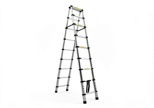 MAOHELAD Telescoping Ladder Aluminum Lightweight 330lb-1