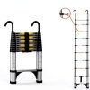 KZEBRA Telescoping Ladder Aluminum Portable 12.5 FT-1