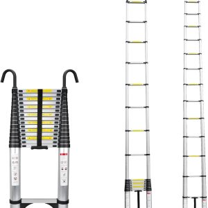 OBAITURI Telescoping Ladder Aluminum Extendable 26.2 FT-0