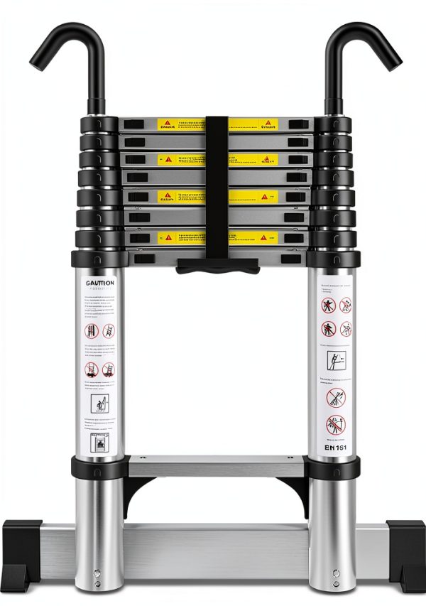 ARCHOM Telescoping Ladder Aluminum Extendable Portable EN131-0