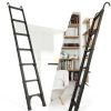 ARCHOM Telescoping Ladder Aluminum Extendable 20FT Black-8
