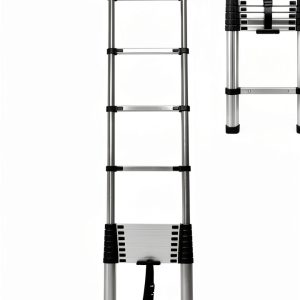 Qimu Stainless Steel Extension Ladder Portable Telescopic-0