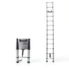 SROODTUO Telescoping Ladder Aluminum 12.5 ft RV Use-1