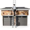 Qimu Aluminum Telescopic Ladder with Detachable Hooks-6