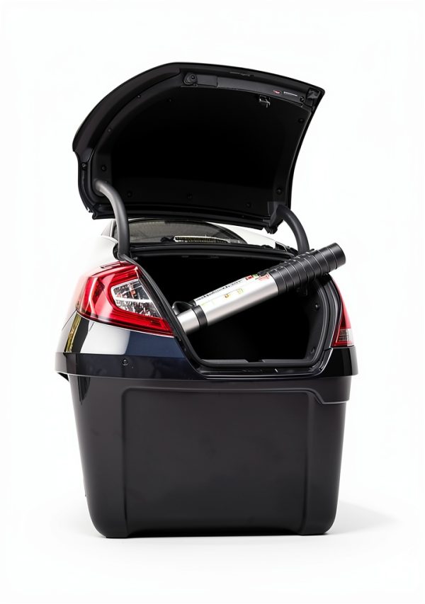 RIKADE Telescopic Ladder Aluminum Portable 330lb Capacity-1