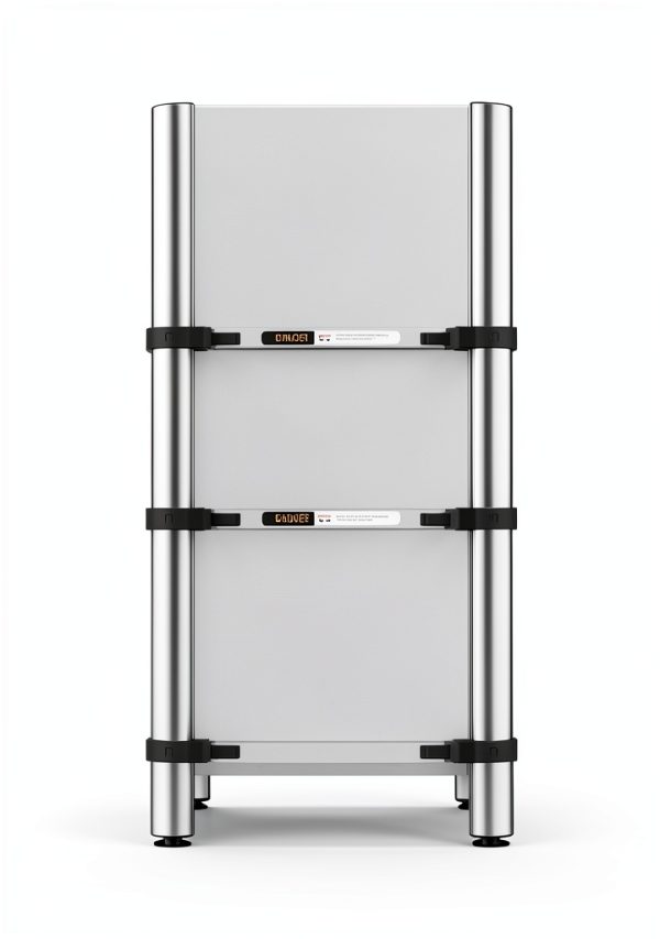 JIASHCHE Telescoping Ladder Stainless Steel 330lb Capacity-5