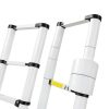Qimu Aluminum Telescopic Ladder with Detachable Hooks-3