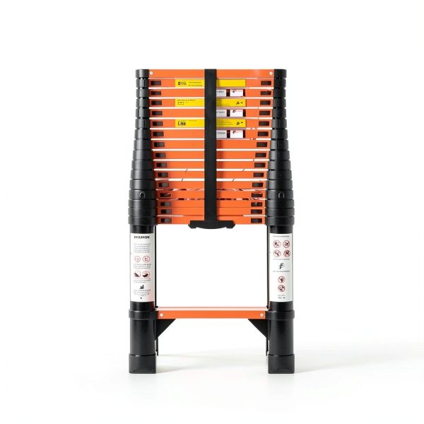 DIAMONDFORGE Telescoping Ladder Aluminum Portable Extendable-5