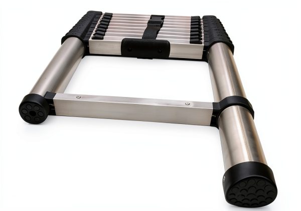 Qimu Stainless Steel Extension Ladder Portable Telescopic-4