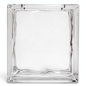Mulia Clear Glass Block Display Case Square Craft Storage-0