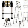 MAOHELAD Telescoping Ladder Aluminum Lightweight 330lb-0
