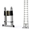 Jupitor Telescoping Ladder Aluminum 16 Feet 330 Pound-2