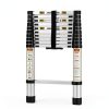 RIKADE Telescopic Ladder Aluminum Portable 330lb Capacity-2
