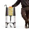 KZEBRA Telescoping Ladder Aluminum Portable 12.5 FT-7