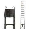 ARCHOM Telescoping Ladder Aluminum Extendable 20FT Black-2