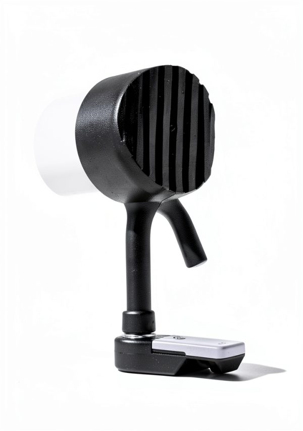 Bowoshen Aluminum Telescoping Ladder Silver Portable Durable-5