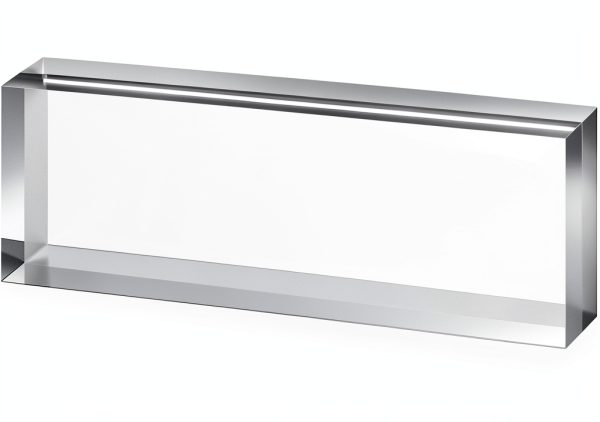 Yousoontic Acrylic Block Clear Display Scratch Resistant-0