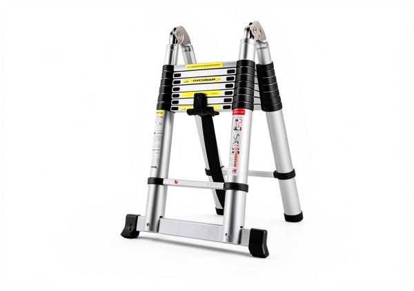 Jupitor Telescoping Ladder Aluminum 16 Feet 330 Pound-3