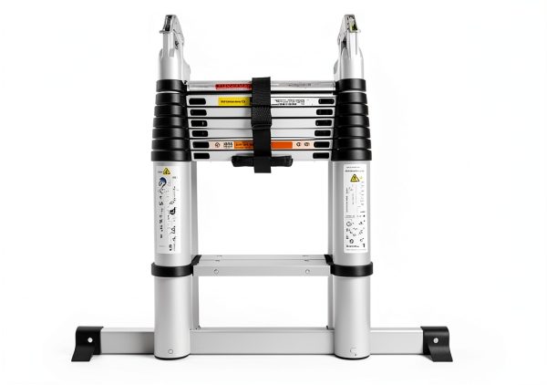 Qimu Aluminum Collapsible Ladder Durable Portable Home Tool-6