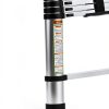 RIKADE Telescopic Ladder Aluminum Portable 330lb Capacity-3