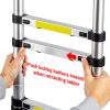 Jupitor Telescoping Ladder Aluminum 16 Feet 330 Pound-7