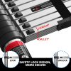 Qimu Stainless Steel Extension Ladder Portable Telescopic-3