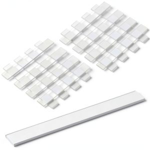 WAKCCIL Clear Glass Setting Blocks 300pcs UV‑Resistant PVC Spacer-0