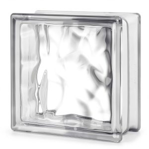 Seves Glass Block 7.75" White Bond 45 Fire Rating Glass Block-0