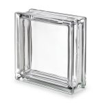 Seves Clearview Glass Block Cube 7.5" Square Transparent DIY Craft-0