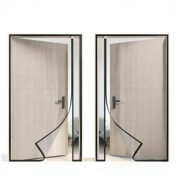 Yotache Left Right Side Opening Screen Door 38"x81" fits 36"x80" Door-2