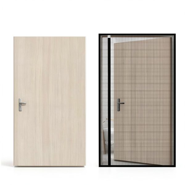 Yotache Left Right Side Opening Screen Door 38"x81" fits 36"x80" Door-1