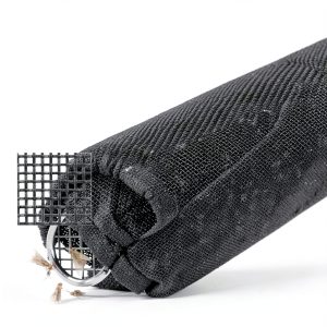 Premium Magnetic Screen Door CANLENE Heavy Duty Reinforced Mesh Black-1