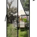 Magnetic Fly Screen Door YRH Mesh Stay‑Open Buckles 36×82-0